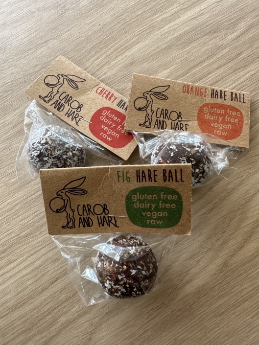 Hobart Health Balls for sale in coffee van